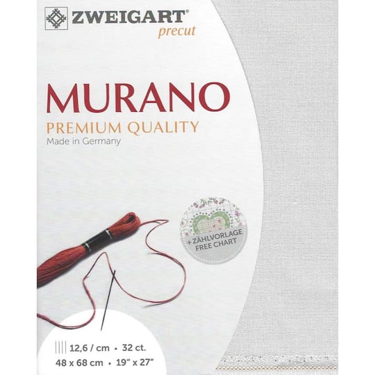 Zweigart® Murano Precut 32 Count Premium Fabric